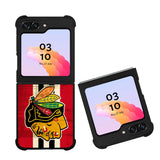 BlackHawks NHL Team Logo Case Samsung Galaxy Z Flip 5 5G BC1696