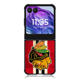 BlackHawks NHL Team Logo Motorola Moto Razr Plus 2025/2024 Case, Moto Razr 50 Ultra 5G BC1696