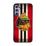 BlackHawks NHL Team Logo Case Samsung Galaxy A35 5G BC1696