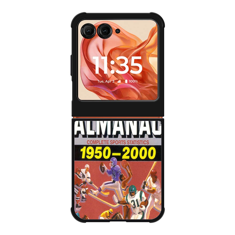 Back To The Future Sport Almanac Motorola Moto Razr 2025/2024 , Moto Razr 60/50 Case BC1723
