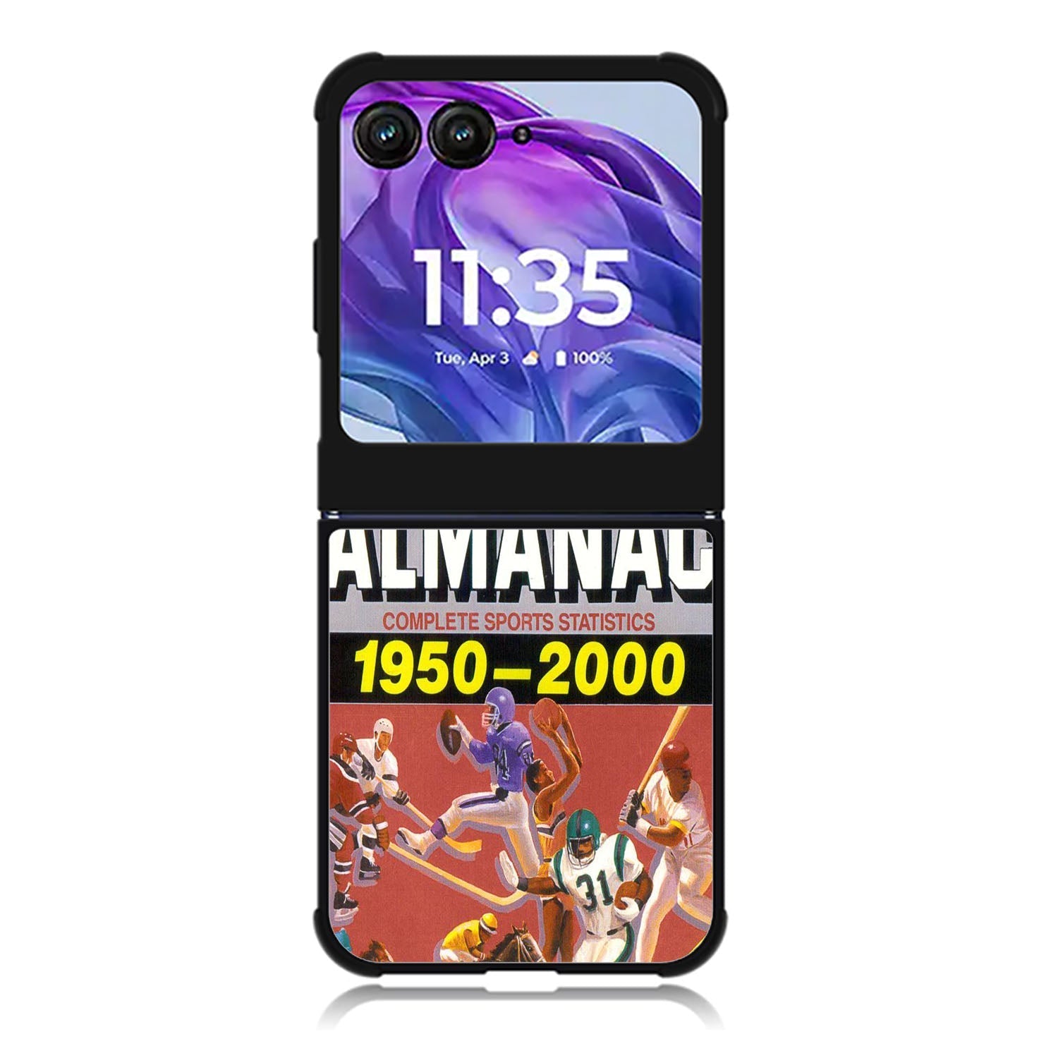 Back To The Future Sport Almanac Motorola Moto Razr 2024 , Moto Razr 50 Case FE1723