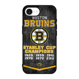 Boston Bruins Grunge Hockey2 iPhone 16e Case BC1725