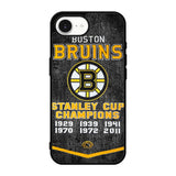 Boston Bruins Grunge Hockey2 iPhone 17e Case BC1725