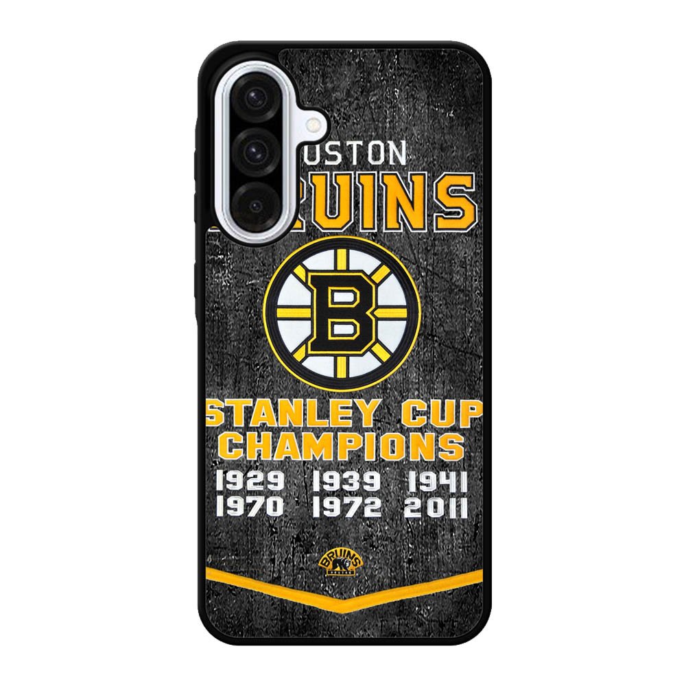 Boston Bruins Grunge Hockey2 Samsung Galaxy A56 Case BC1725