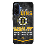 Boston Bruins Grunge Hockey2 Samsung Galaxy A17 5G Case BC1725