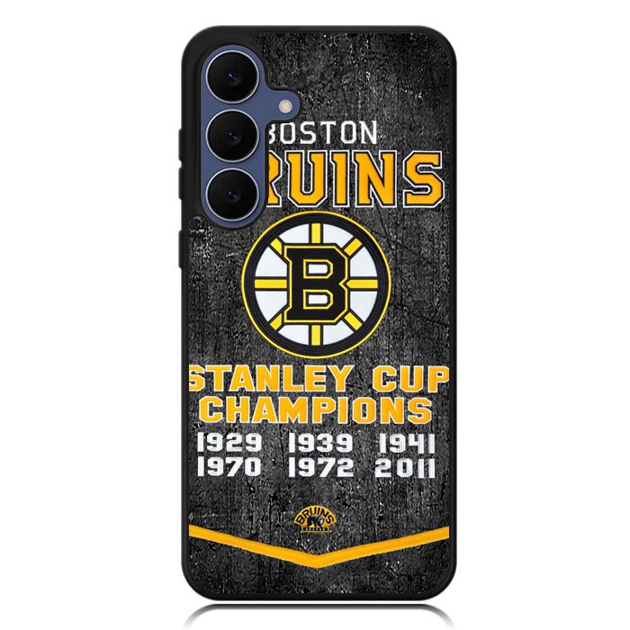 Boston Bruins Grunge Hockey2 Samsung Galaxy S25 FE Case BC1725