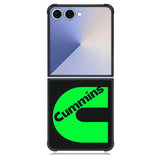 cummins turbo diesel green Samsung Galaxy Z Flip 7 Case BC1727