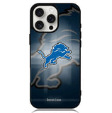 detroit lions nfl team mascot logo Case iPhone 16 Pro Max BC1730