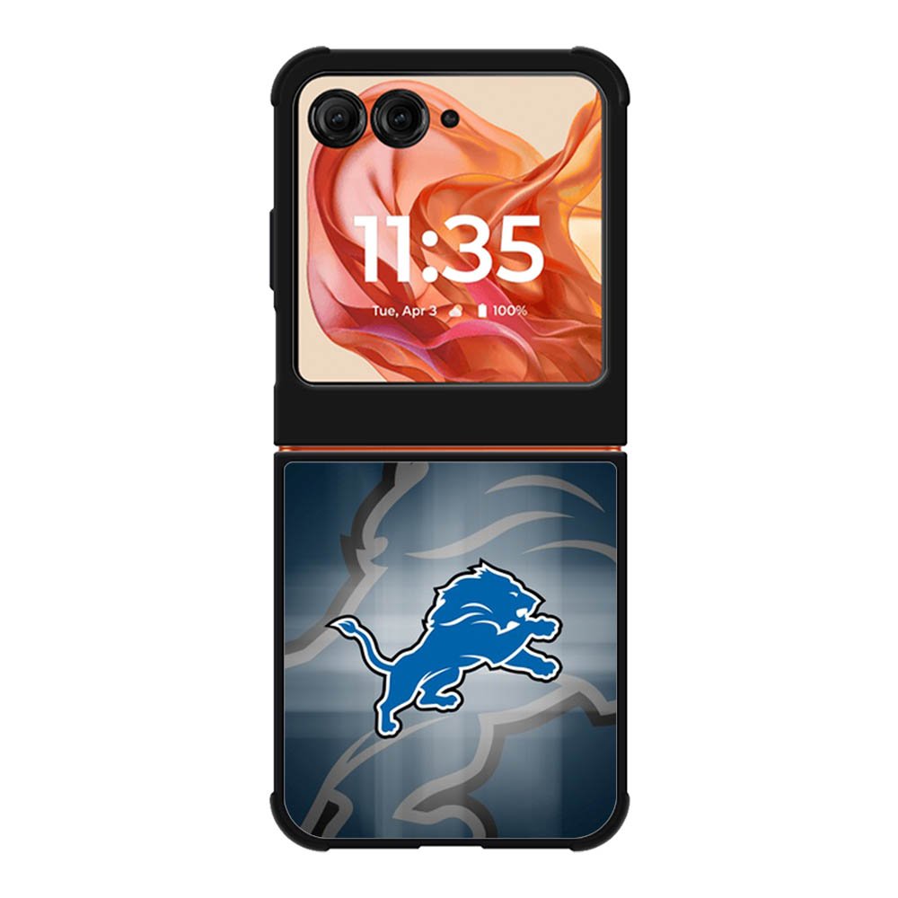 detroit lions nfl team mascot logo Motorola Moto Razr 2025/2024 , Moto Razr 60/50 Case BC1730