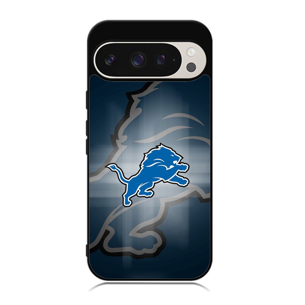 detroit lions nfl team mascot logo Case Google Pixel 9 Pro XL BC1730