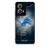 detroit lions nfl team mascot logo Motorola Moto Edge 2024 Case BC1730