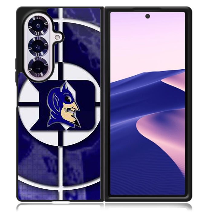 duke blue devils logo Samsung Galaxy Z Fold 7 5G Case BC1734