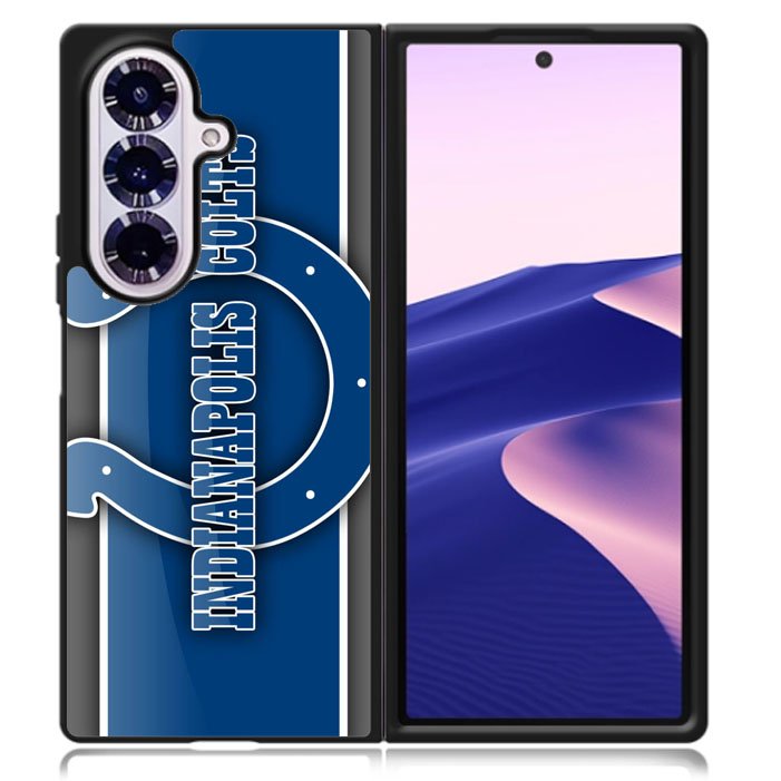 indiana polis colts nfl logo Samsung Galaxy Z Fold 7 5G Case BC1735