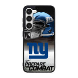 New York Giants NFL Prepare For Combat Logo Case Samsung Galaxy S24 Plus 5G BC1739