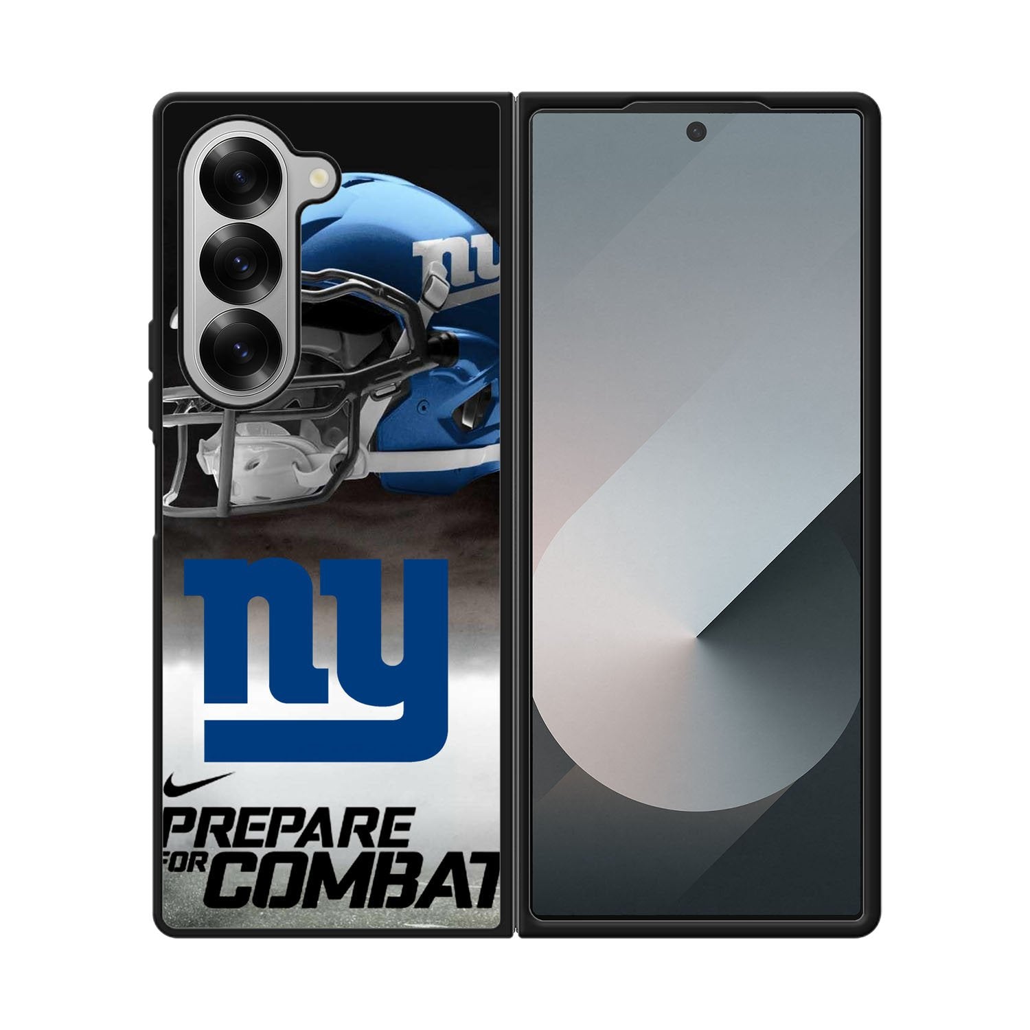 New York Giants NFL Prepare For Combat Logo Case Samsung Galaxy Z Fold 6 5G BC1739