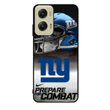 New York Giants NFL Prepare For Combat Logo Case Motorola Moto G Stylus 2024 5G BC1739