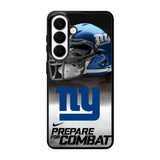 New York Giants NFL Prepare For Combat Logo Samsung Galaxy S26 Plus Case BC1739