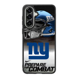 New York Giants NFL Prepare For Combat Logo Samsung Galaxy A57 Case BC1739