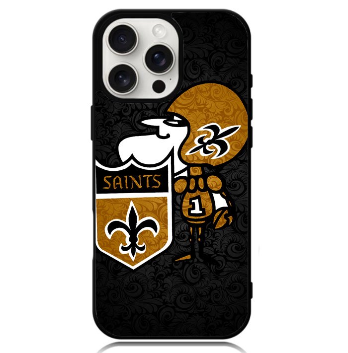 New Orleans Saints Logo Case iPhone 16 Pro BC1740