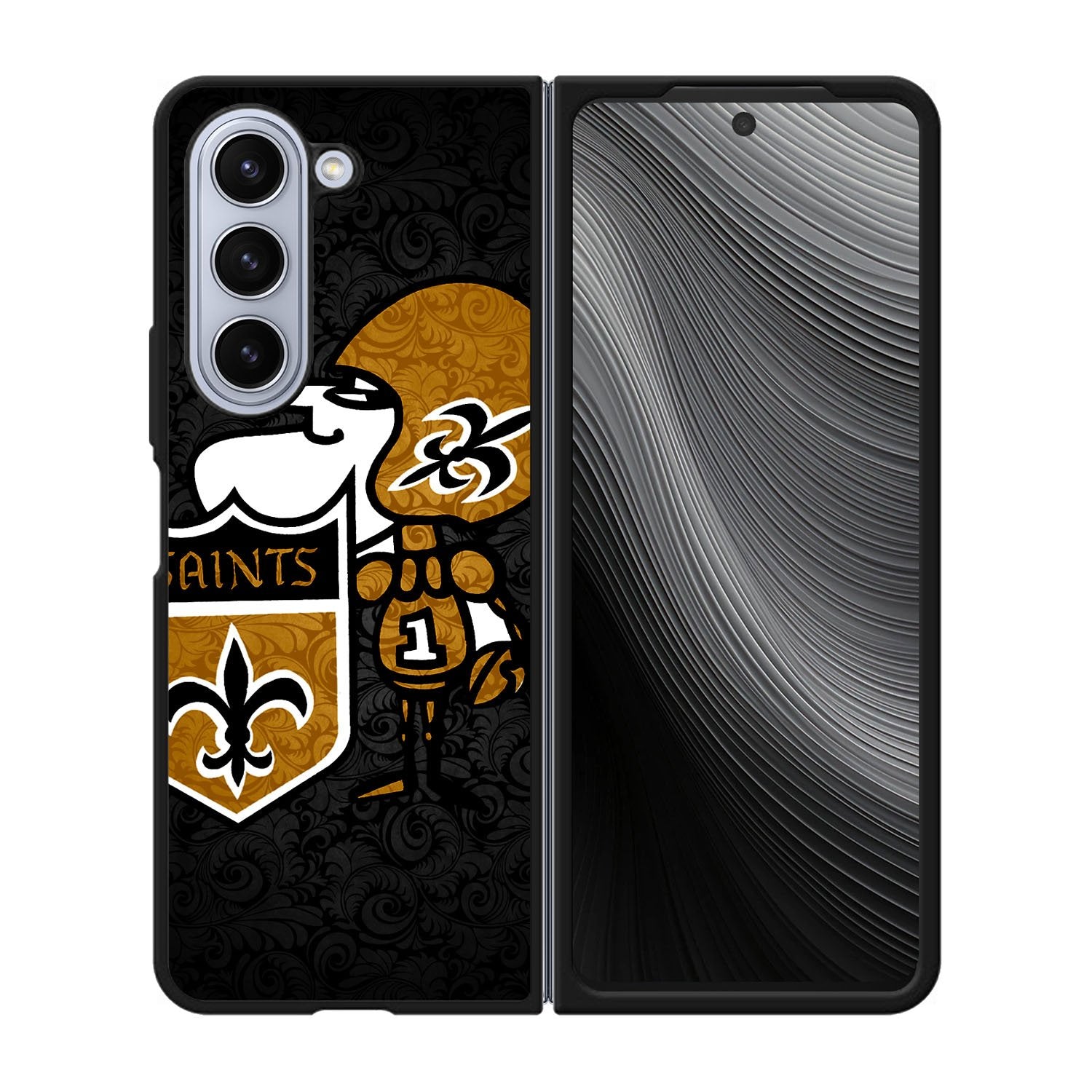New Orleans Saints Logo Case Samsung Galaxy z Fold 5 5G BC1740