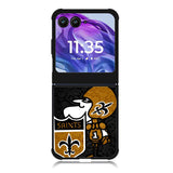 New Orleans Saints Logo Motorola Moto Razr 2024 , Moto Razr 50 Case FE1740