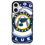 St Louis Blues Logo Case iPhone 16 BC1742