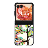 Tree of Life, Oil Paint Motorola Moto Razr 2025/2024 , Moto Razr 60/50 Case BC1745