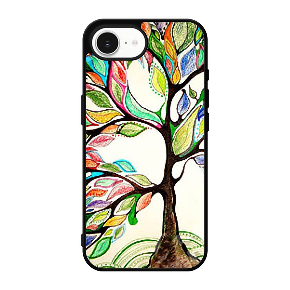 Tree of Life, Oil Paint iPhone 17e Case BC1745