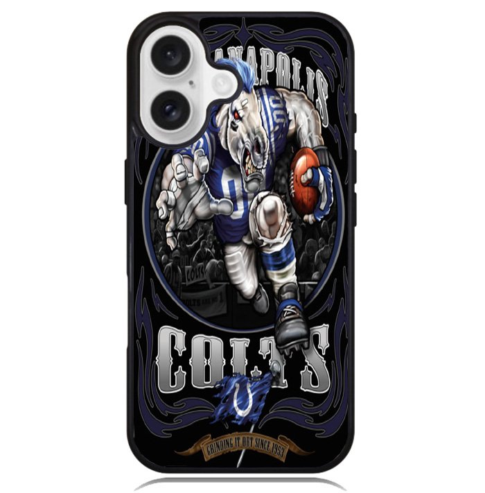 Indiana Polis Colts Nfl logo 2 Case iPhone 16 BC1747