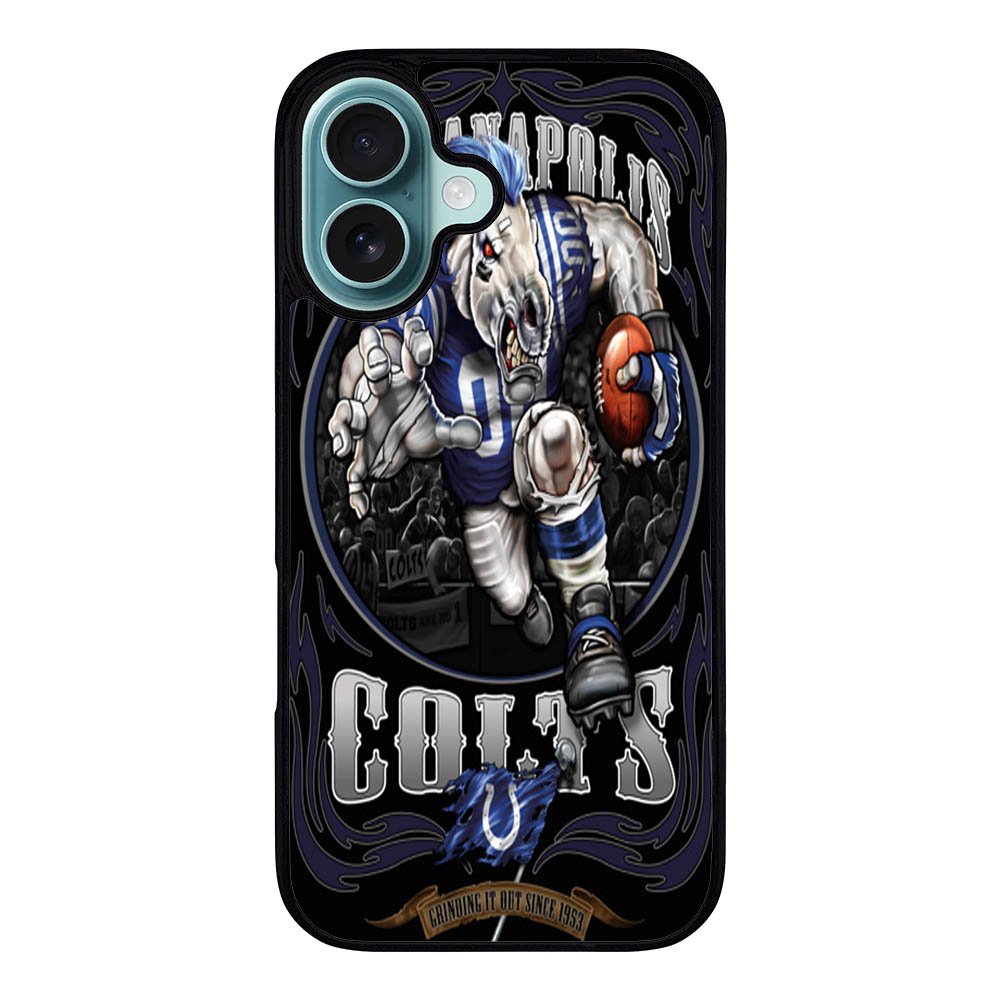 Indiana Polis Colts Nfl logo 2 Case iPhone 16 Plus BC1747