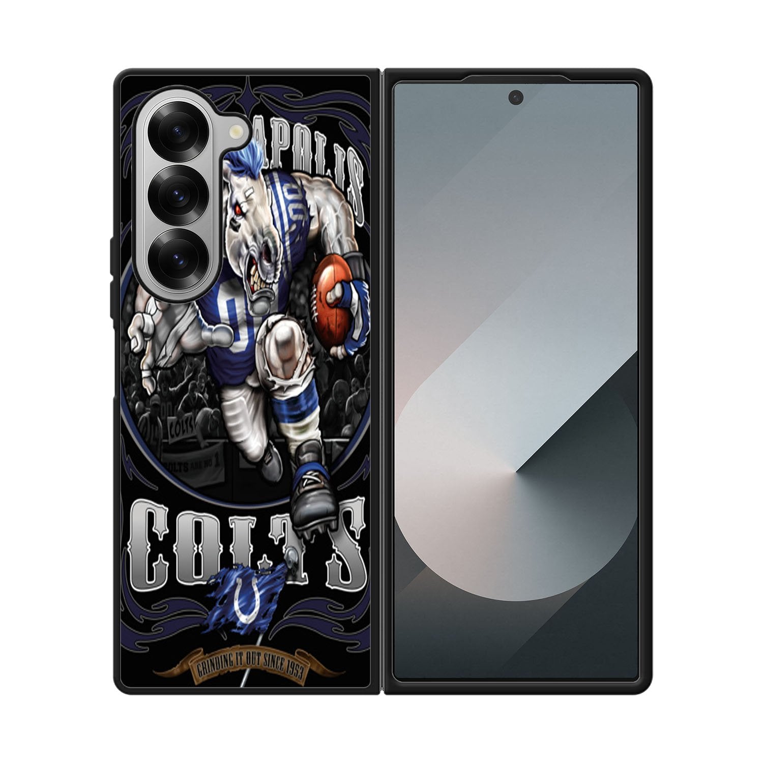 Indiana Polis Colts Nfl logo 2 Case Samsung Galaxy Z Fold 6 5G BC1747