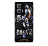 Indiana Polis Colts Nfl logo 2 Motorola Moto Edge 2024 Case BC1747
