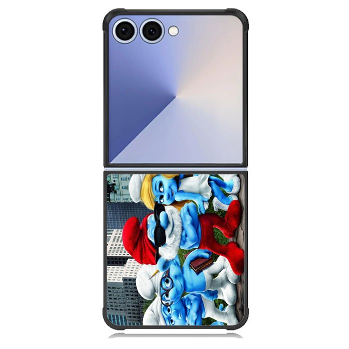 Smurf funky Samsung Galaxy Z Flip 7 Case BC1748
