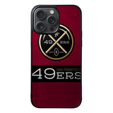 San Francisco 49ers logo flag Case iPhone 15 Pro Max BC1749