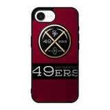 San Francisco 49ers logo flag iPhone 16e Case BC1749
