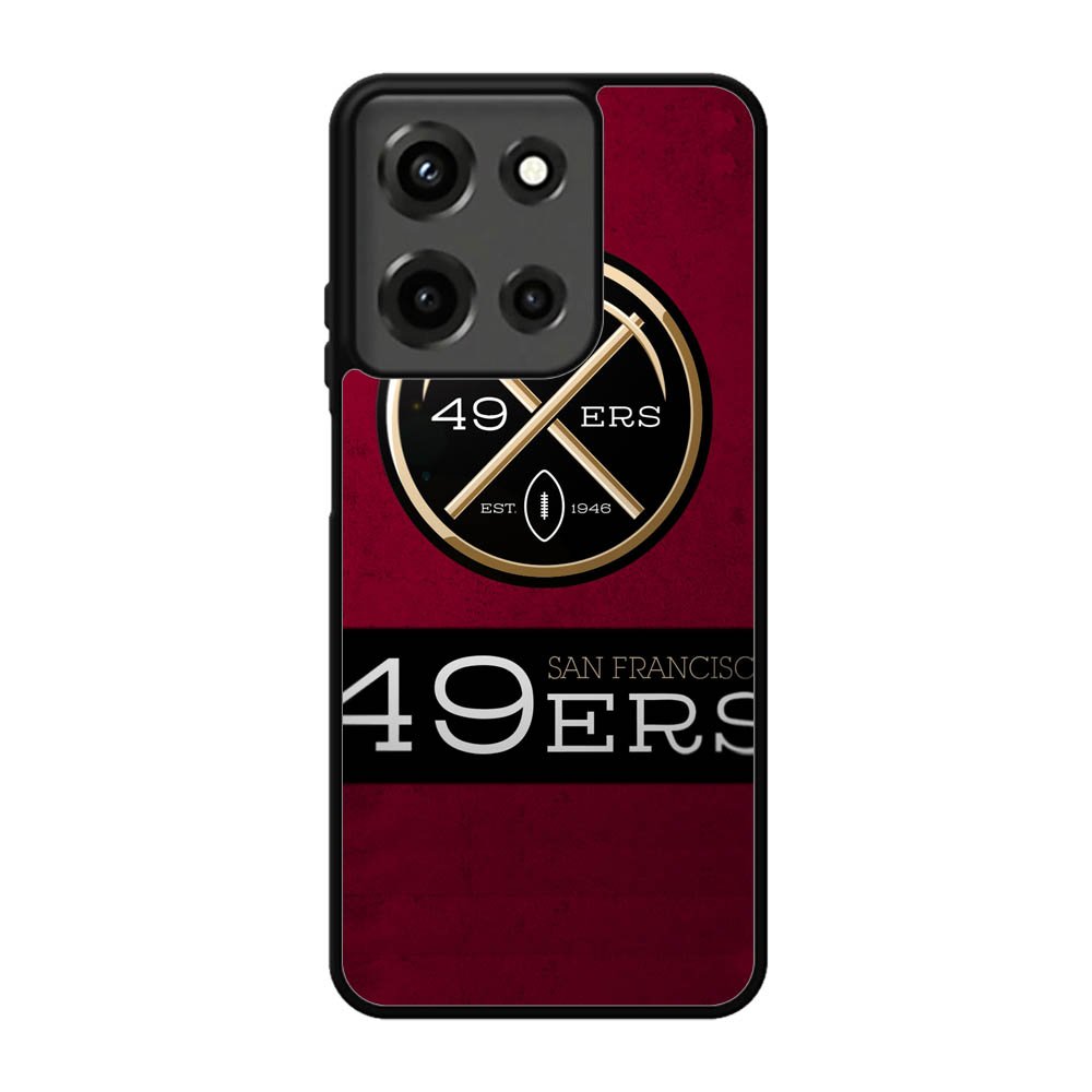 San Francisco 49ers logo flag Motorola Moto G 5G 2025 Case BC1749