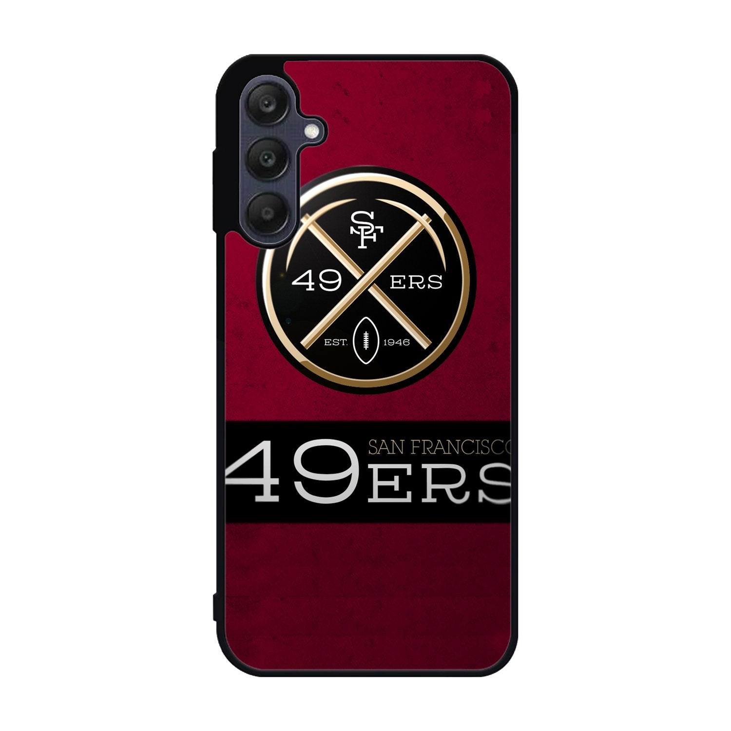 San Francisco 49ers logo flag Samsung Galaxy A25 5G Case BC1749