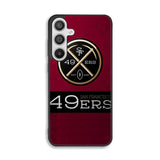 San Francisco 49ers logo flag Samsung Galaxy A26 5G Case BC1749