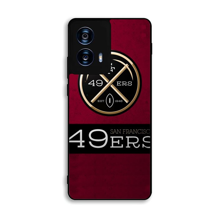 San Francisco 49ers logo flag Motorola Moto G Power 5G 2024 Case BC1749