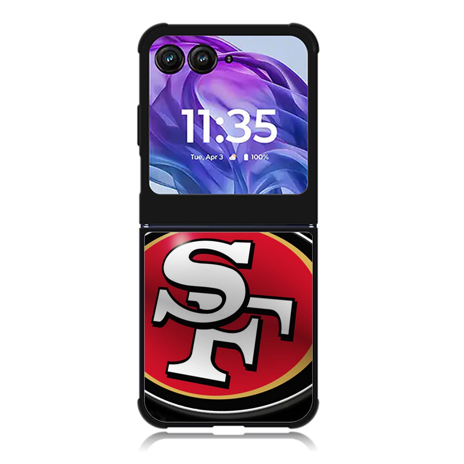San Francisco 49ers logo Motorola Moto Razr 2024 , Moto Razr 50 Case FE1750
