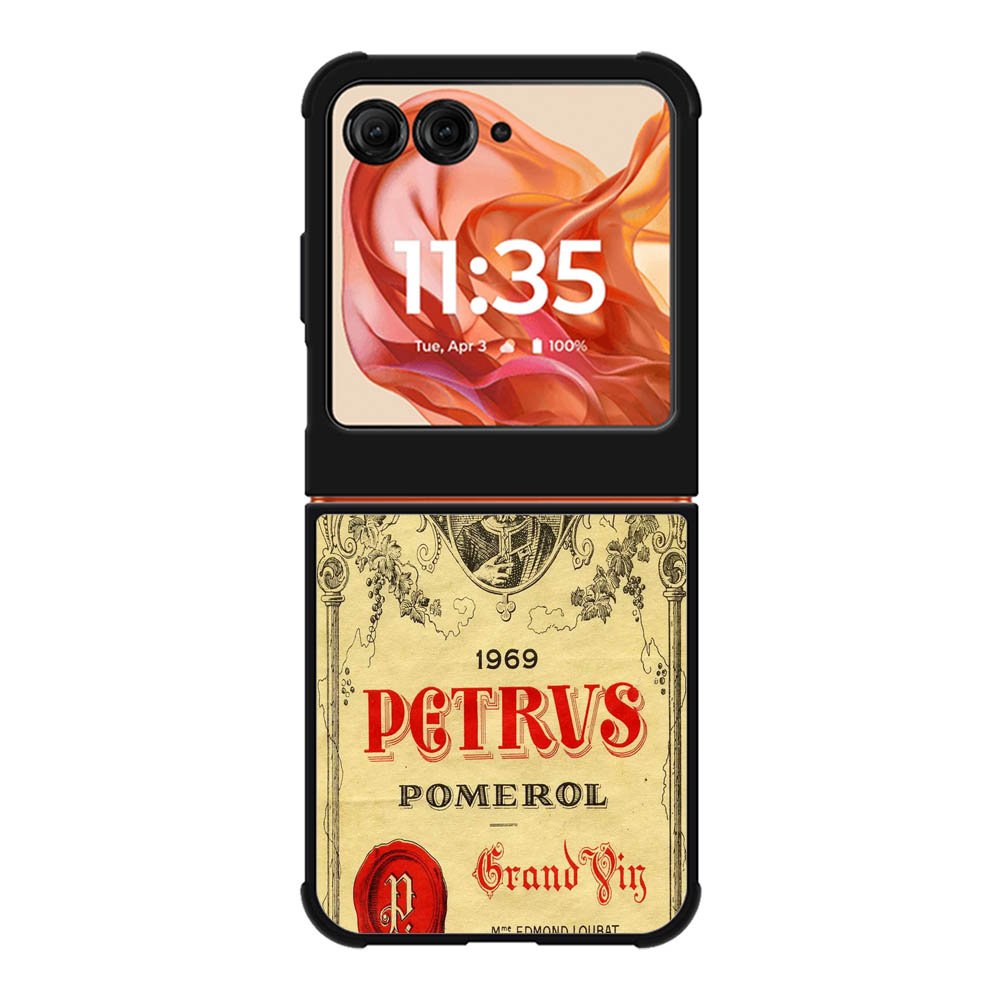 Petrus Wine Motorola Moto Razr 2025/2024 , Moto Razr 60/50 Case BC1754