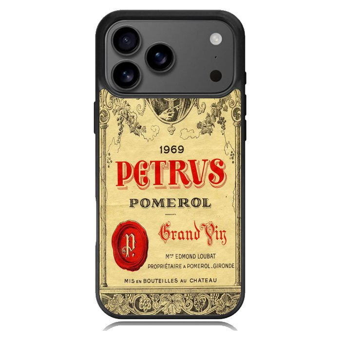 Petrus Wine iPhone 17 Pro Case BC1754