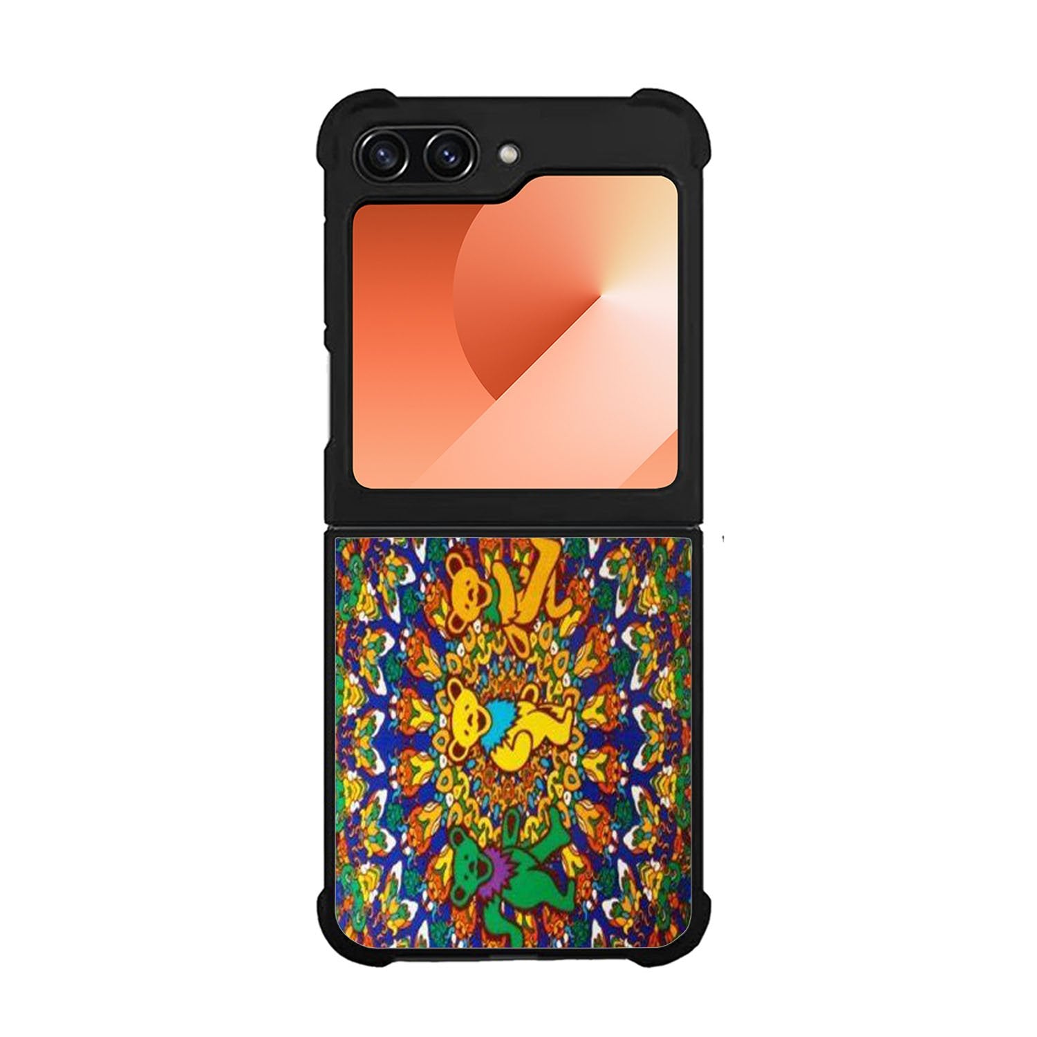 Grateful Dead and Dancing Bears Case Samsung Galaxy Z Flip 6 5G BC1763