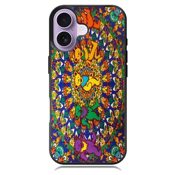 Grateful Dead and Dancing Bears iPhone 17 Case BC1763