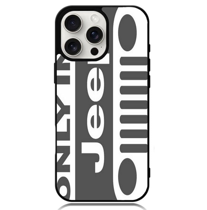 Classic Jeep Wrangler logo Case iPhone 16 Pro BC1764