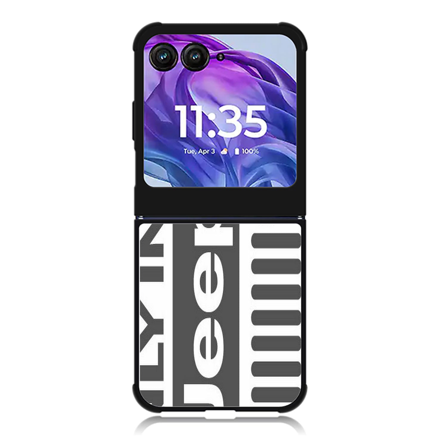 Classic Jeep Wrangler logo Motorola Moto Razr 2024 , Moto Razr 50 Case FE1764