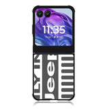 Classic Jeep Wrangler logo Motorola Moto Razr 2024 , Moto Razr 50 Case FE1764