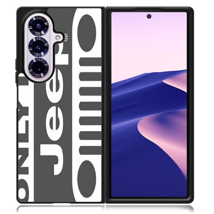 Classic Jeep Wrangler logo Samsung Galaxy Z Fold 7 5G Case BC1764