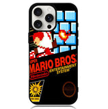 Super Mario Bros game nintendo Case iPhone 16 Pro Max BC1766