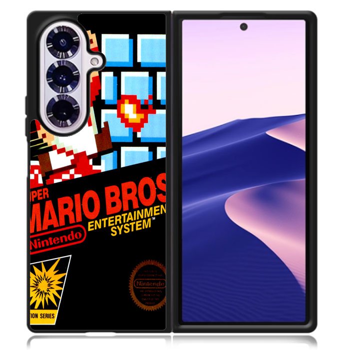Super Mario Bros game nintendo Samsung Galaxy Z Fold 7 5G Case BC1766